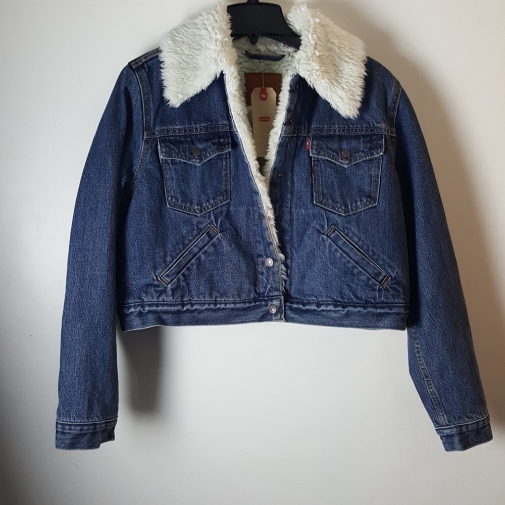 Levi's Denim Red Tab Trucker Jacket - Picture 3 of 5